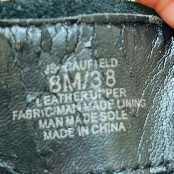 Jessica Simpson Caufield size 8 suede zip booties in black - Picture 5 of 8